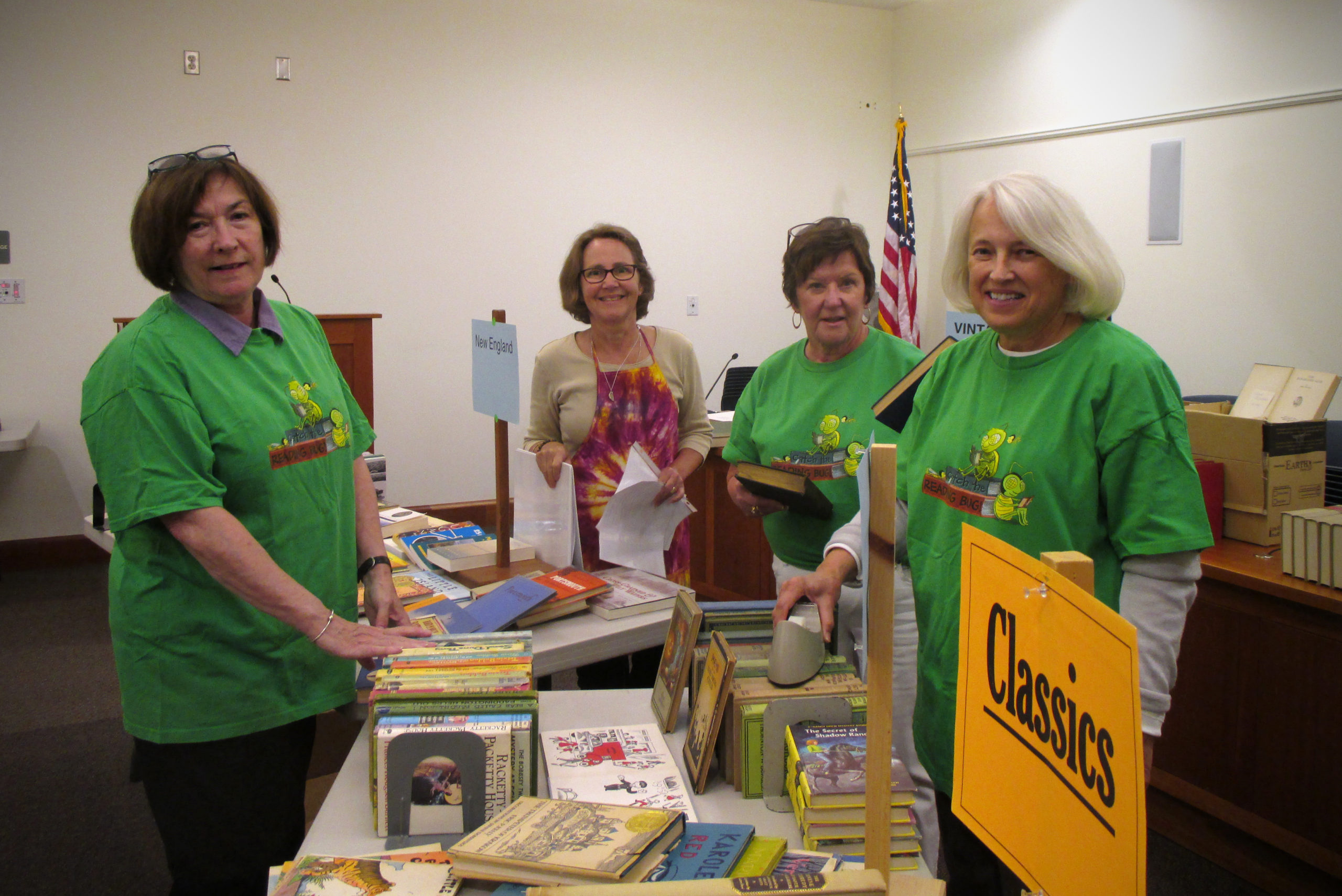 Volunteer at the Book Nook and Book Sale