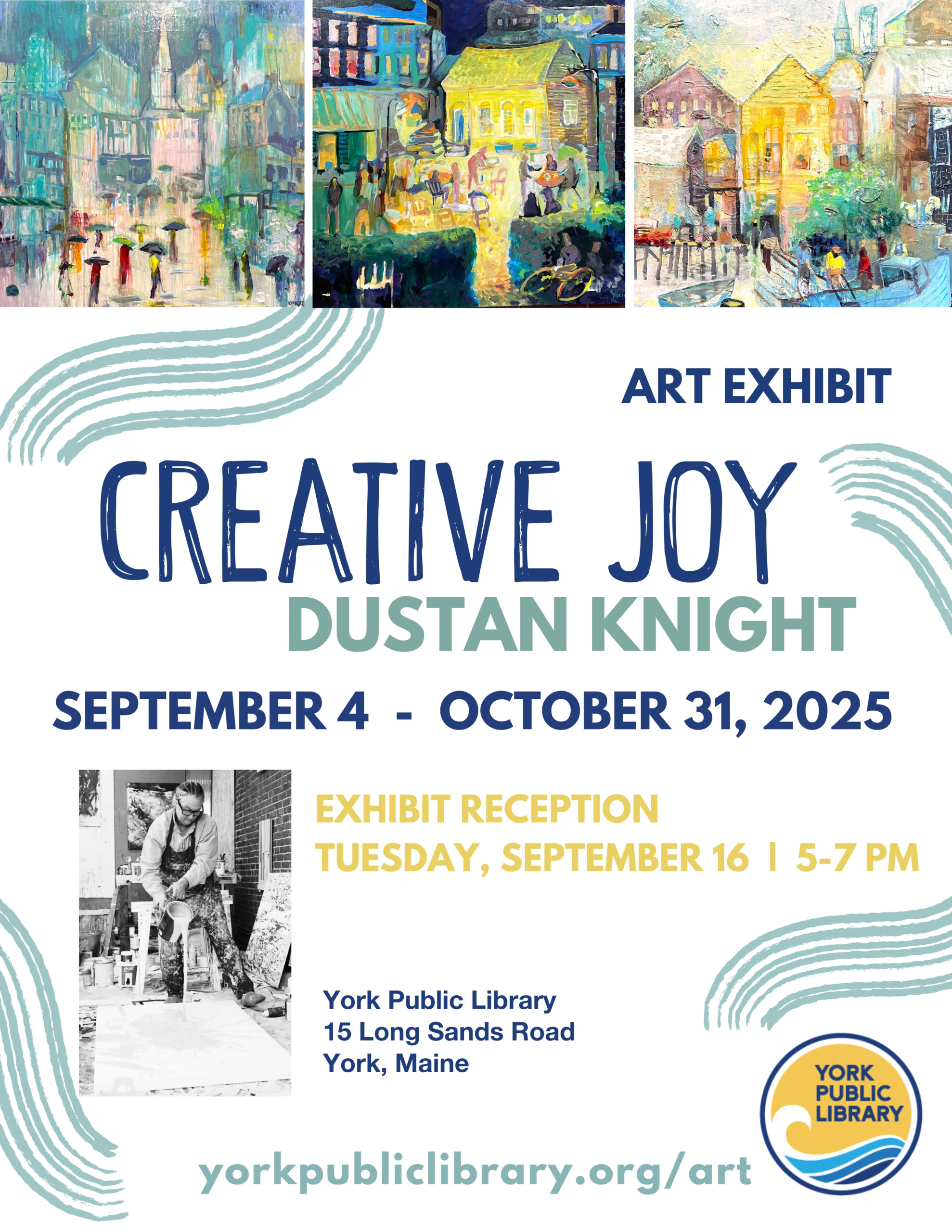 Dustan Knight 2025 Art Exhibit 8.5×11 Art Show: Dustan Knight