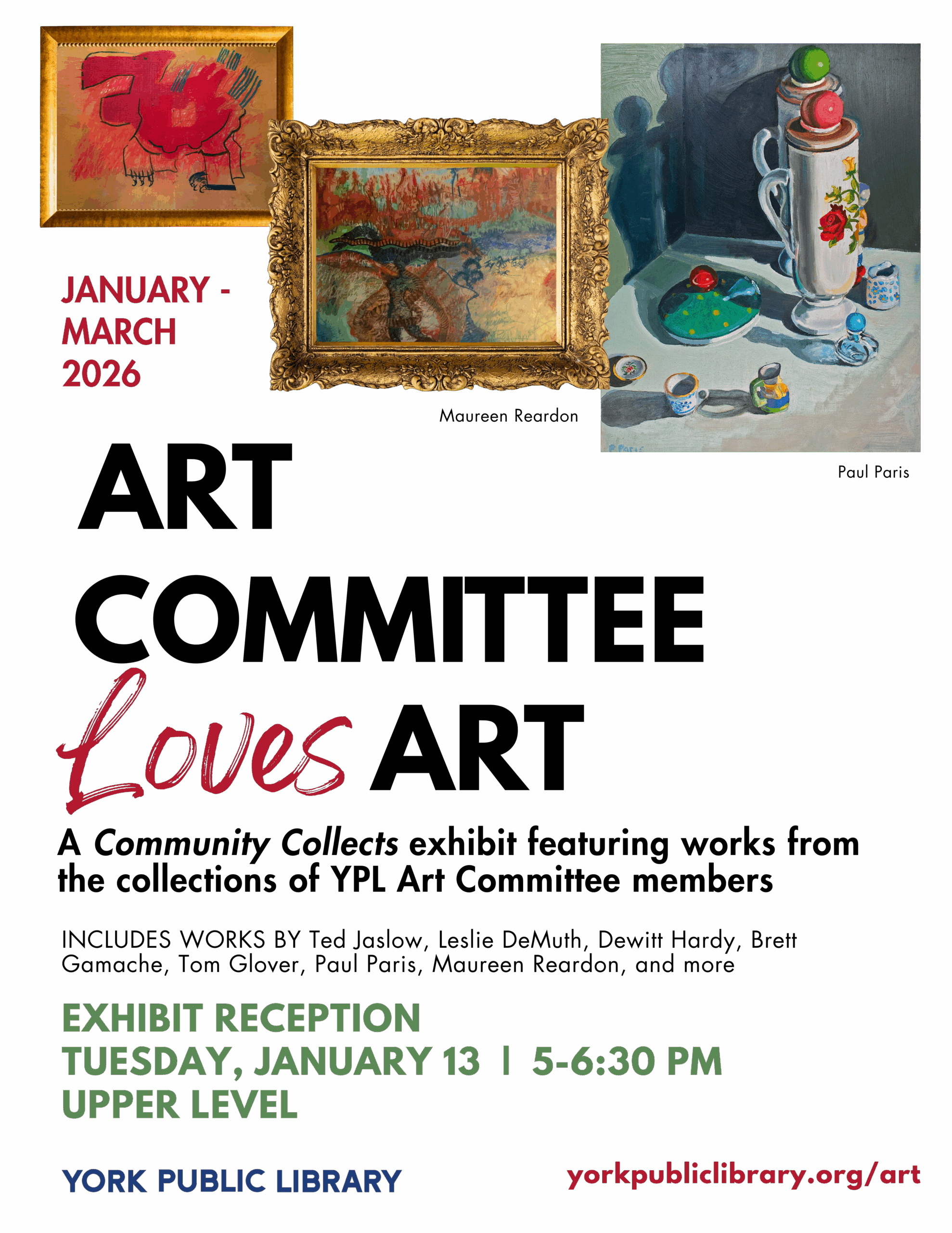 Community Collects 2026 Exhibit 8.5×11